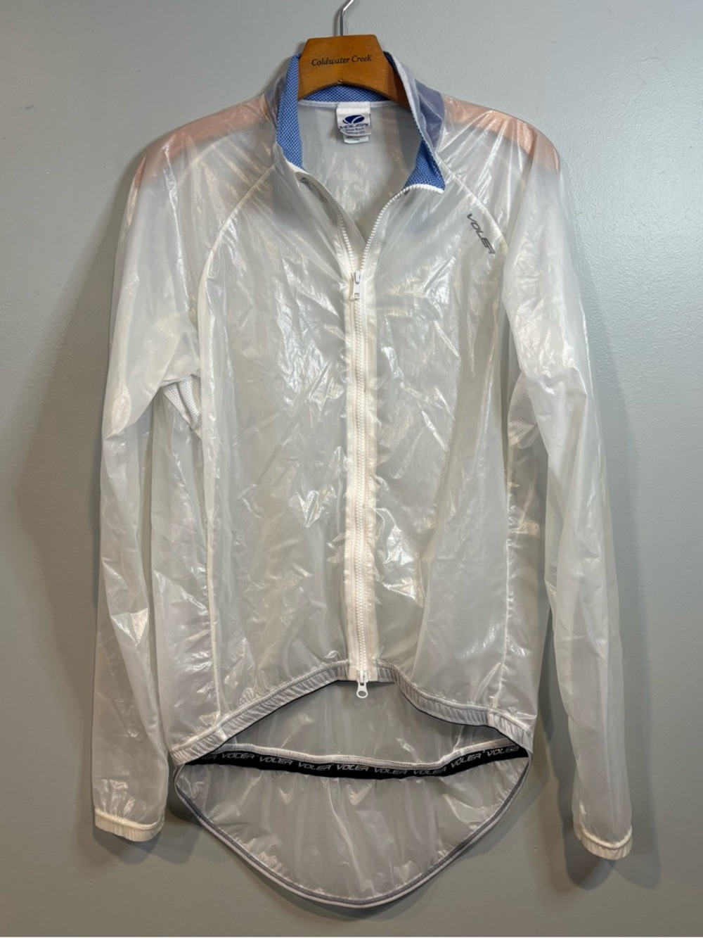 Voler medium Crystal Rain Jacket clear‎